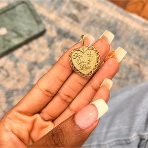 Vintage 14k Gold Heart Pendant